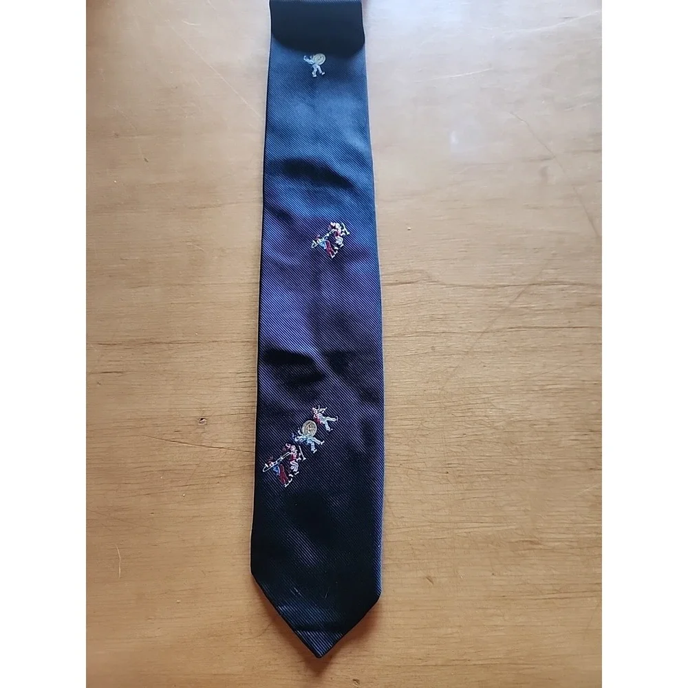 Franz Sauer Koln Pure Silk Tie Gaffel Kolsch‎ Marching Band Print